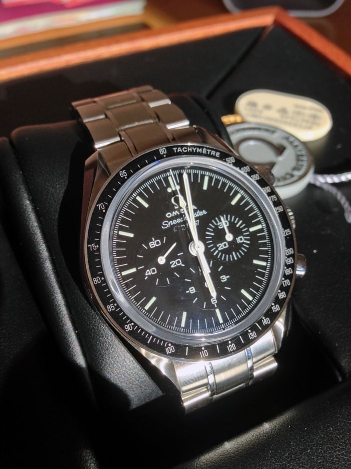 Omega speedmaster broad 2024 arrow 50th anniversary 1957