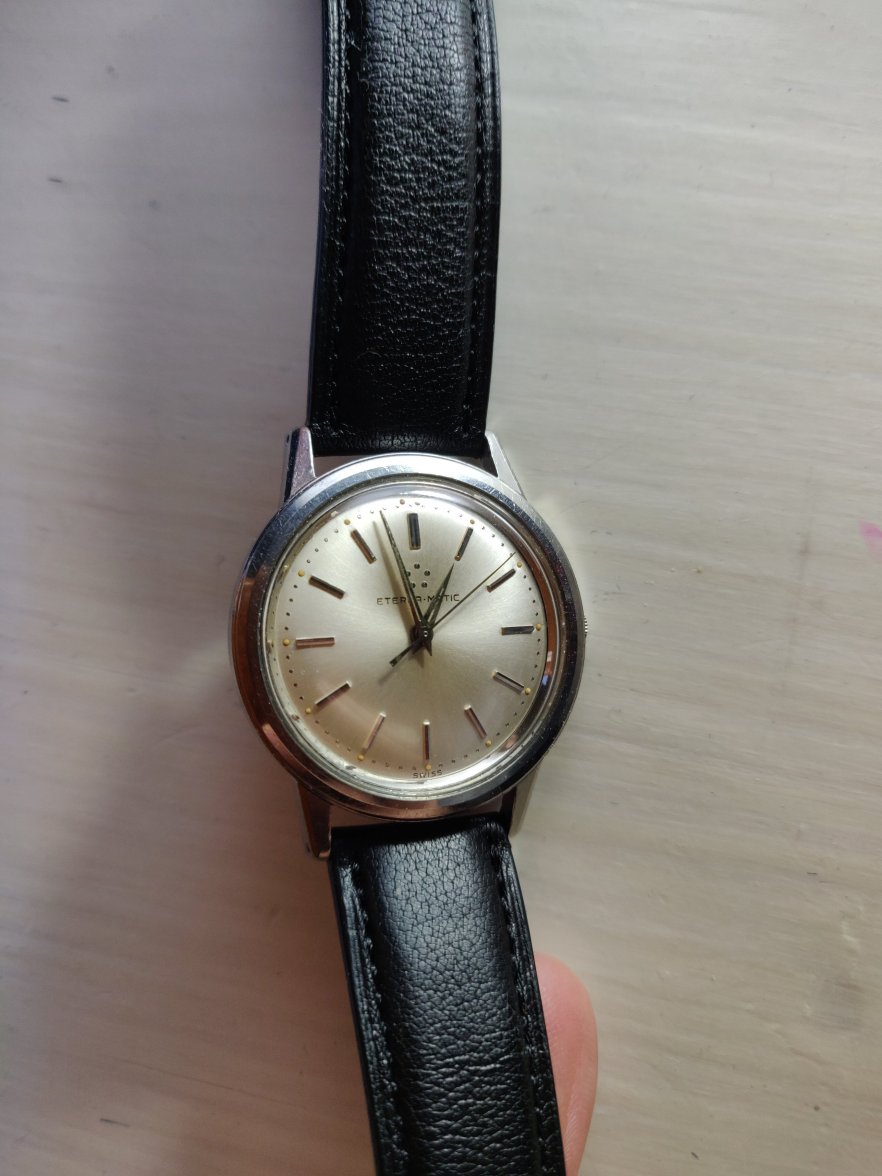 SOLD - Vintage Eterna Eterna-matic, SS, Sunburst dial. 400€ | Omega Forums