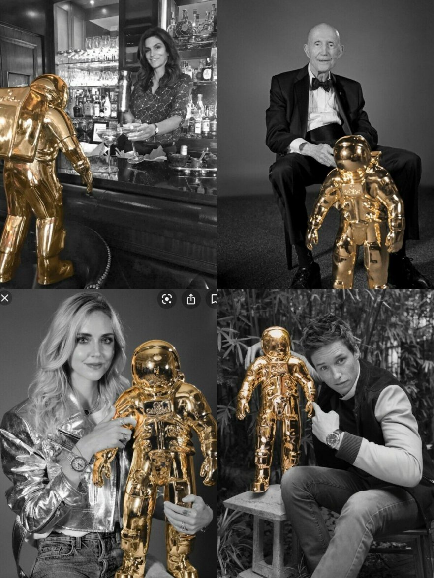 Omega Golden Astronaut Statue | Omega 