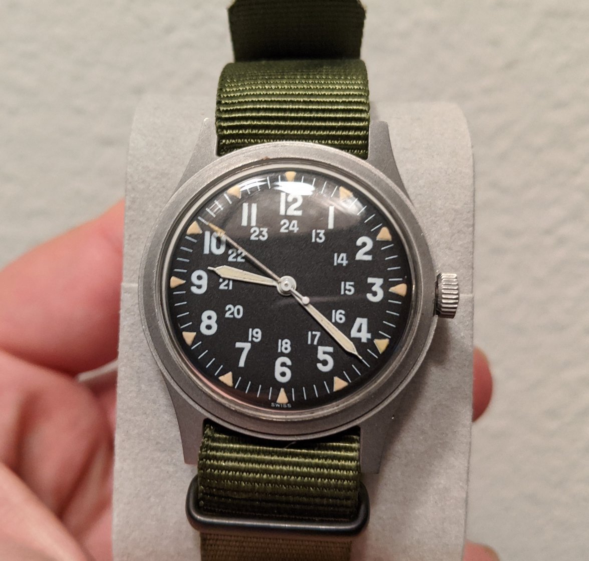 1969 Hamilton gg-w-113, Vietnam War Pilot's watch. Serviced | Omega Forums