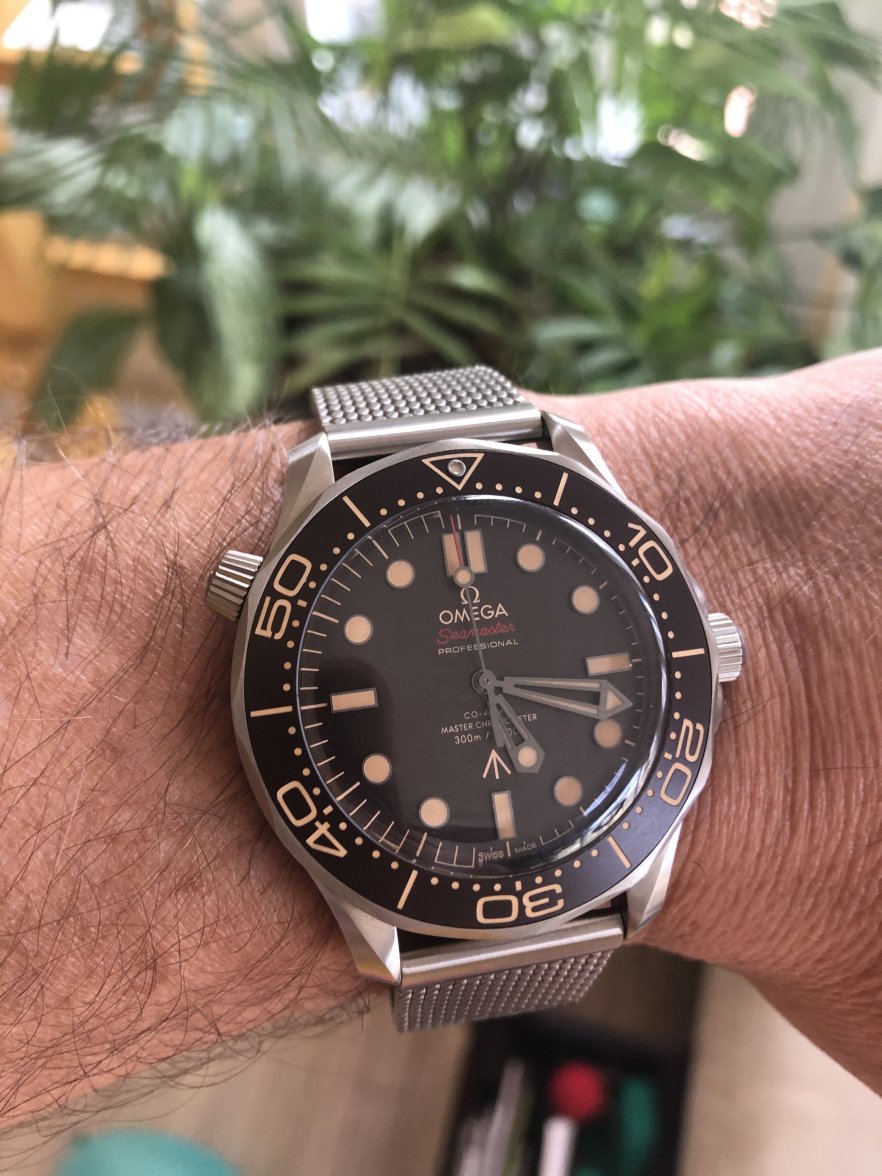 Seamaster Diver 300M 007 Edition Lugtolug? Omega Forums