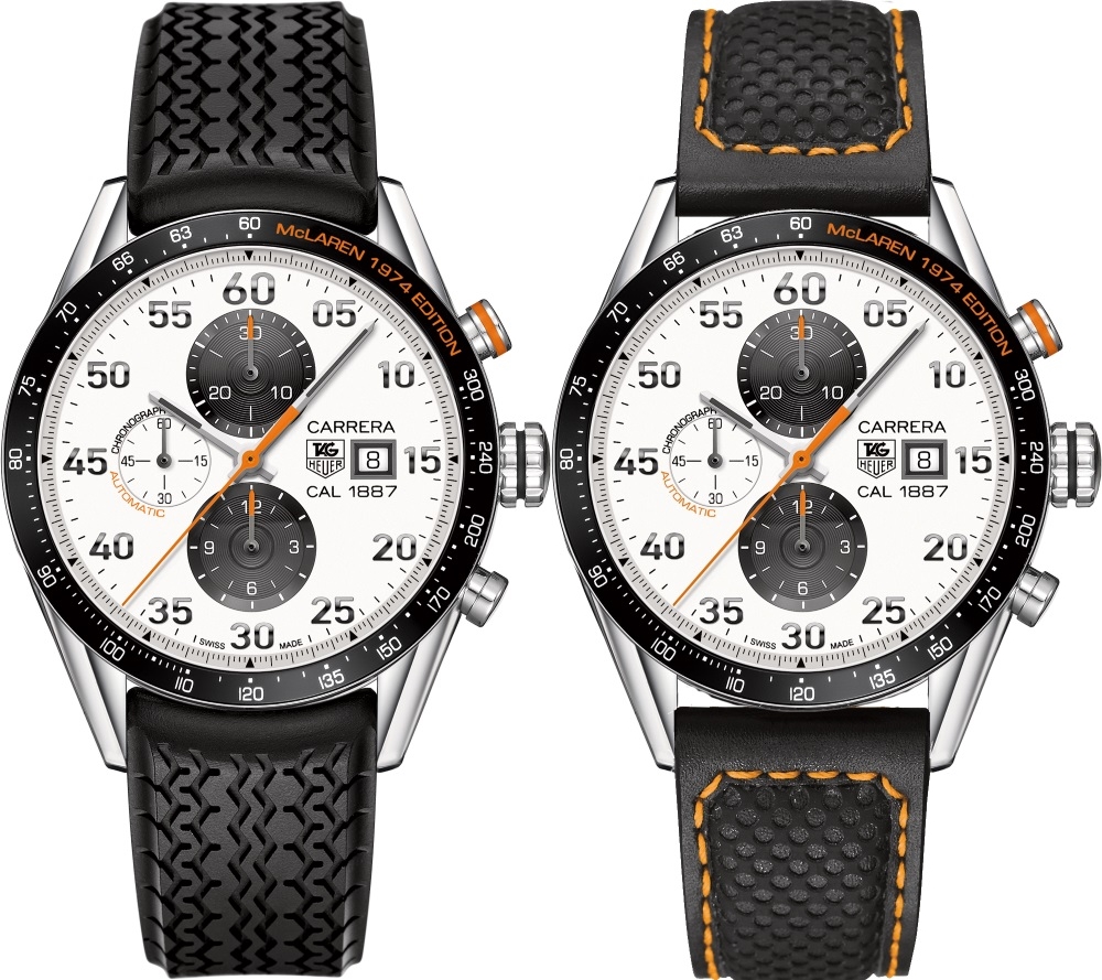TAG Heuer Carrera McLaren 1974 Strap Comparison.jpg