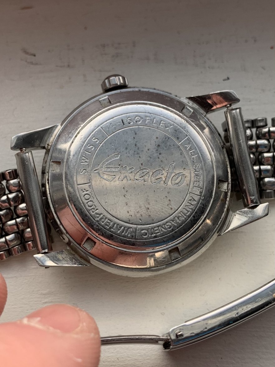 SOLD - Exacto automatic 1950’s AS1361 | Omega Forums