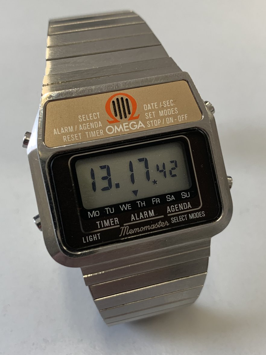 Montre Omega Memomaster quartz 35 mm 1979 - Lepage