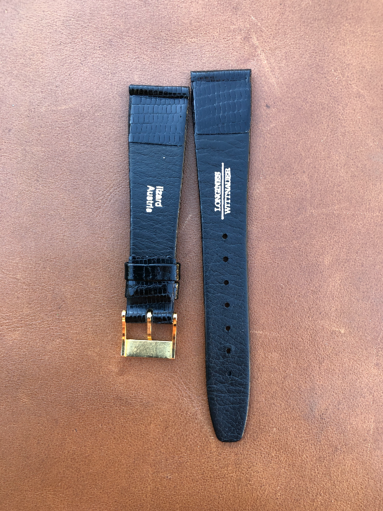 FS - Vintage Longines Original Leather Straps. Various Sizes and Age ...