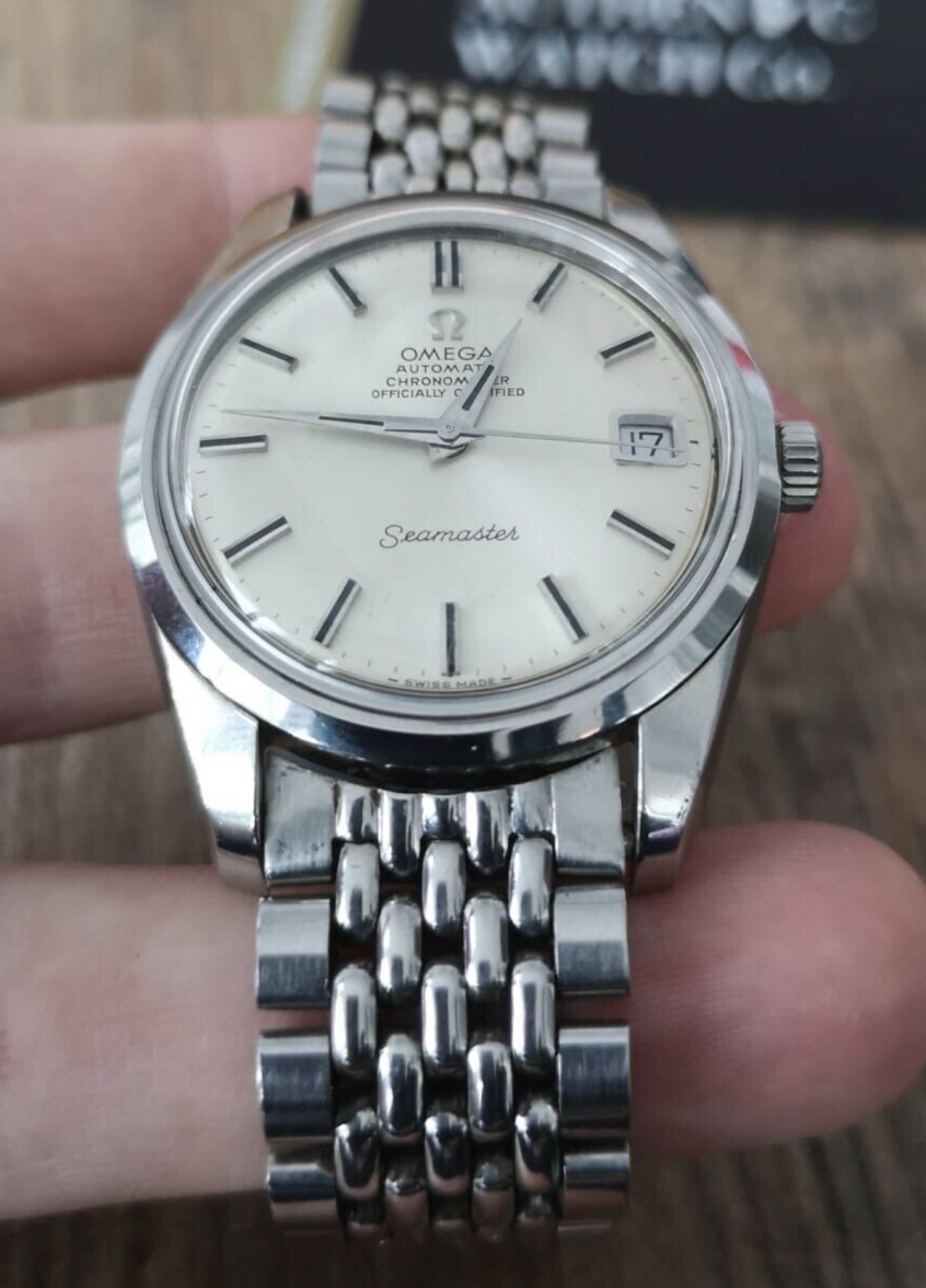 Omega seamaster chronometer on sale vintage