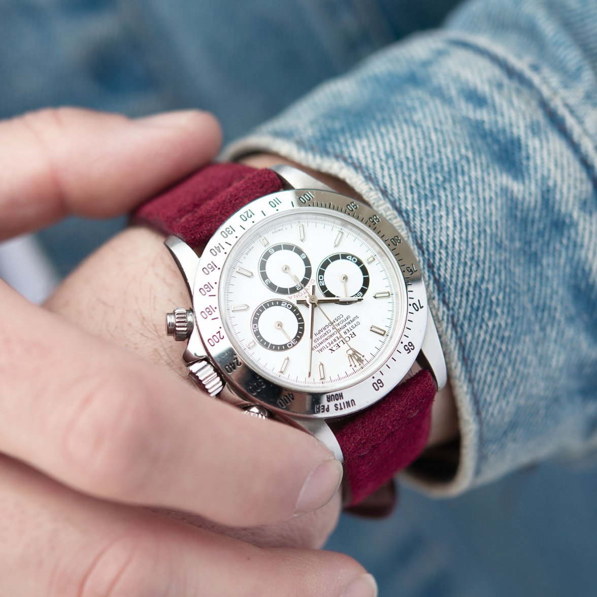 Rolex-Zenith-Daytona-Burgundy-Suede-Leather-Watch-Strap-04.jpg