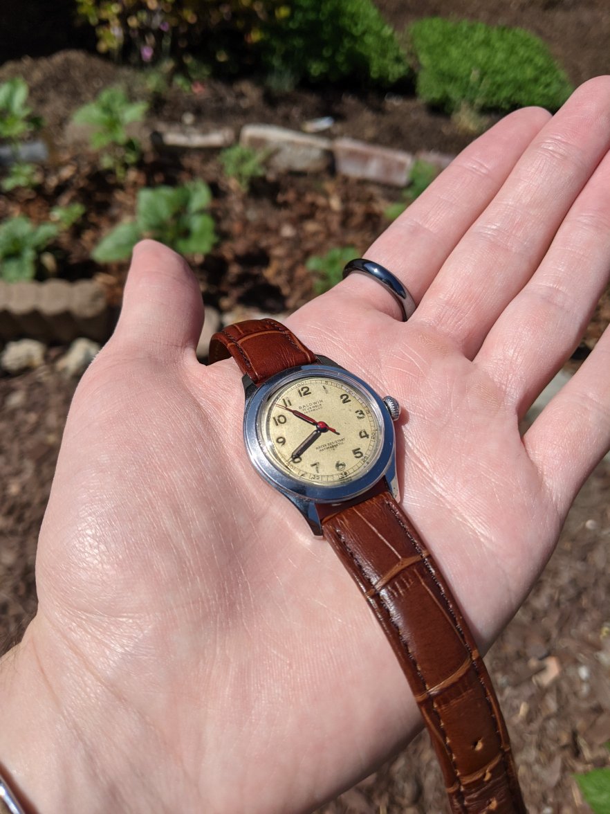 Reserved for Joshua. BALDWIN Swiss WWII Era 17J Manual Wind, Military Watch  by Greygor, Vintage Men's Watch - Etsy