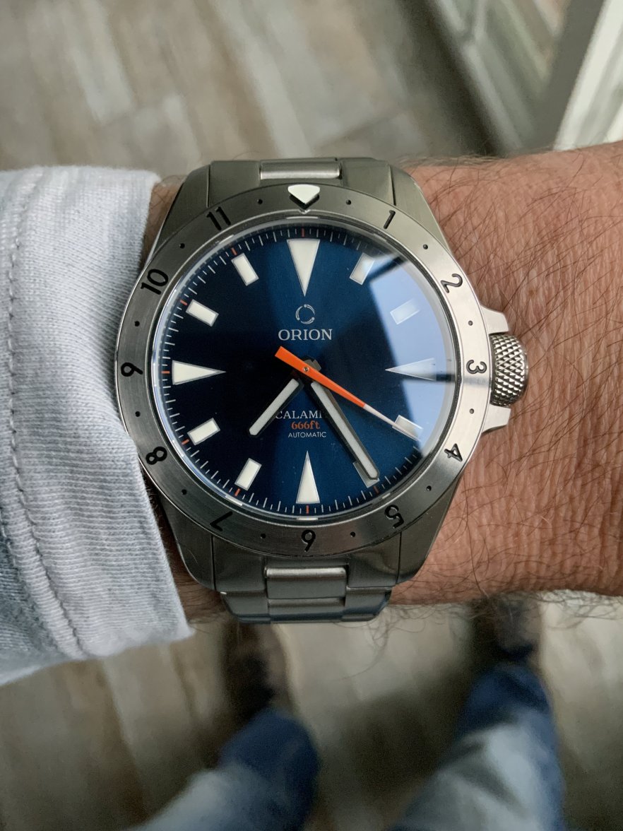 Bravo to Orion Watches & its Latest “Calamity” Diver! Azure Blue