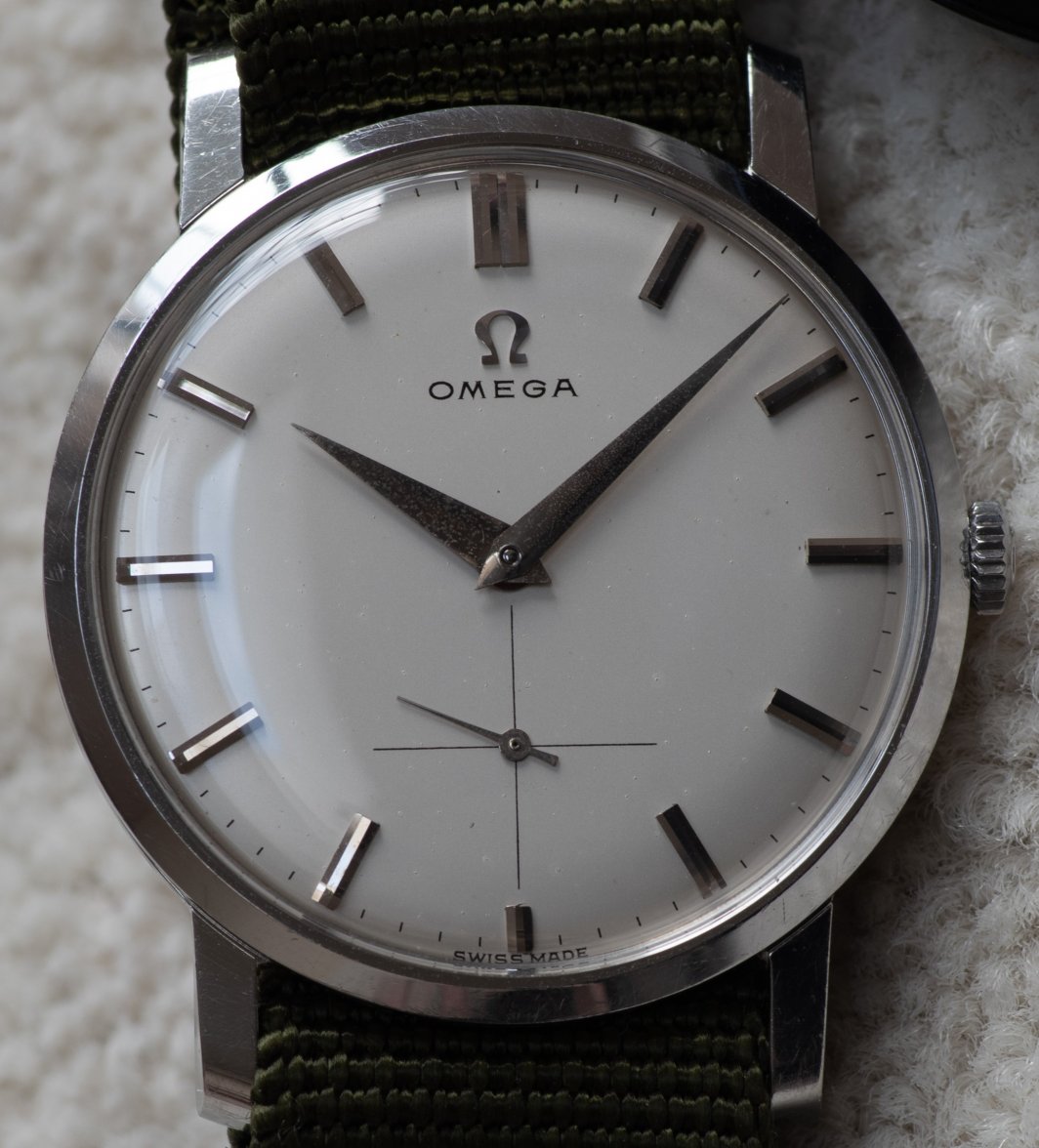 schrijven niveau Explosieven SOLD - 1959 OMEGA 14727 cal. 510 Steel non-lume small-seconds | Omega Forums