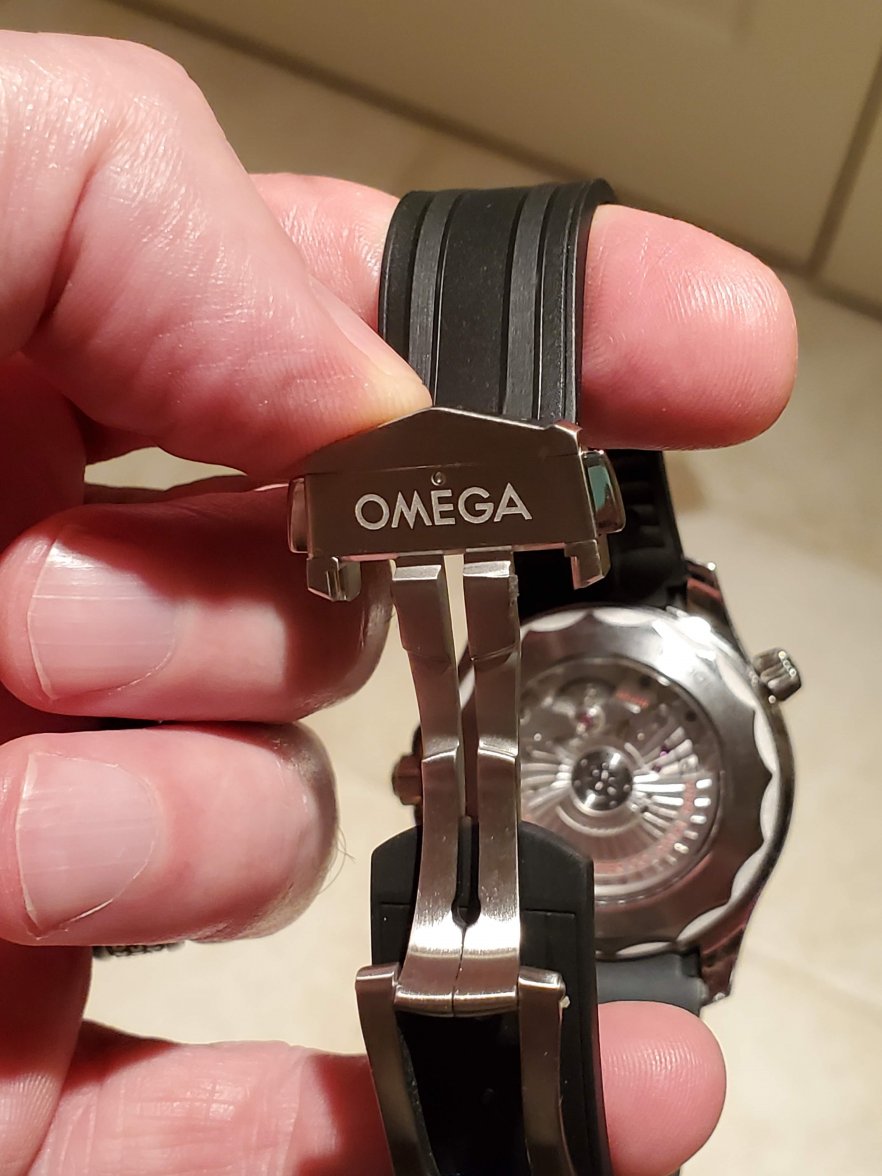 Deployment Clasp for rubber strap now 