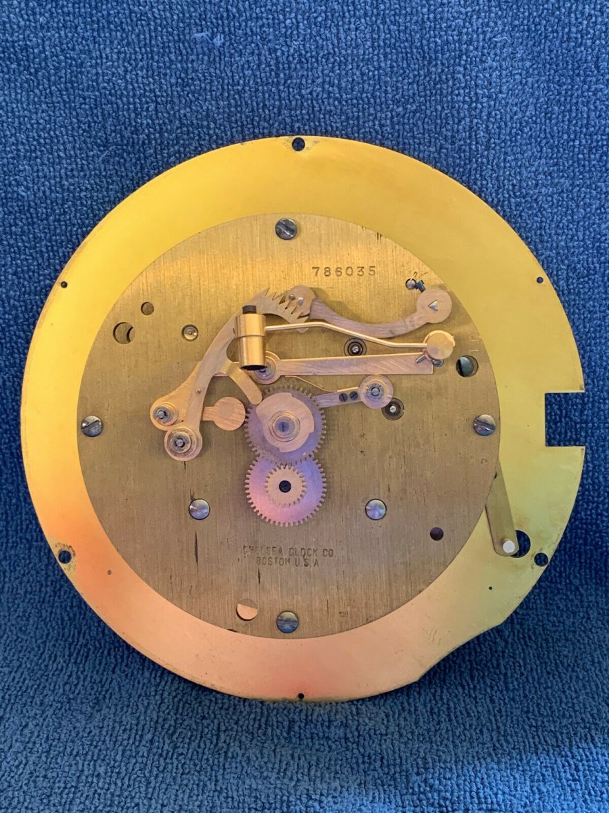 Chelsea Clock Company now using German made Ships bell movements