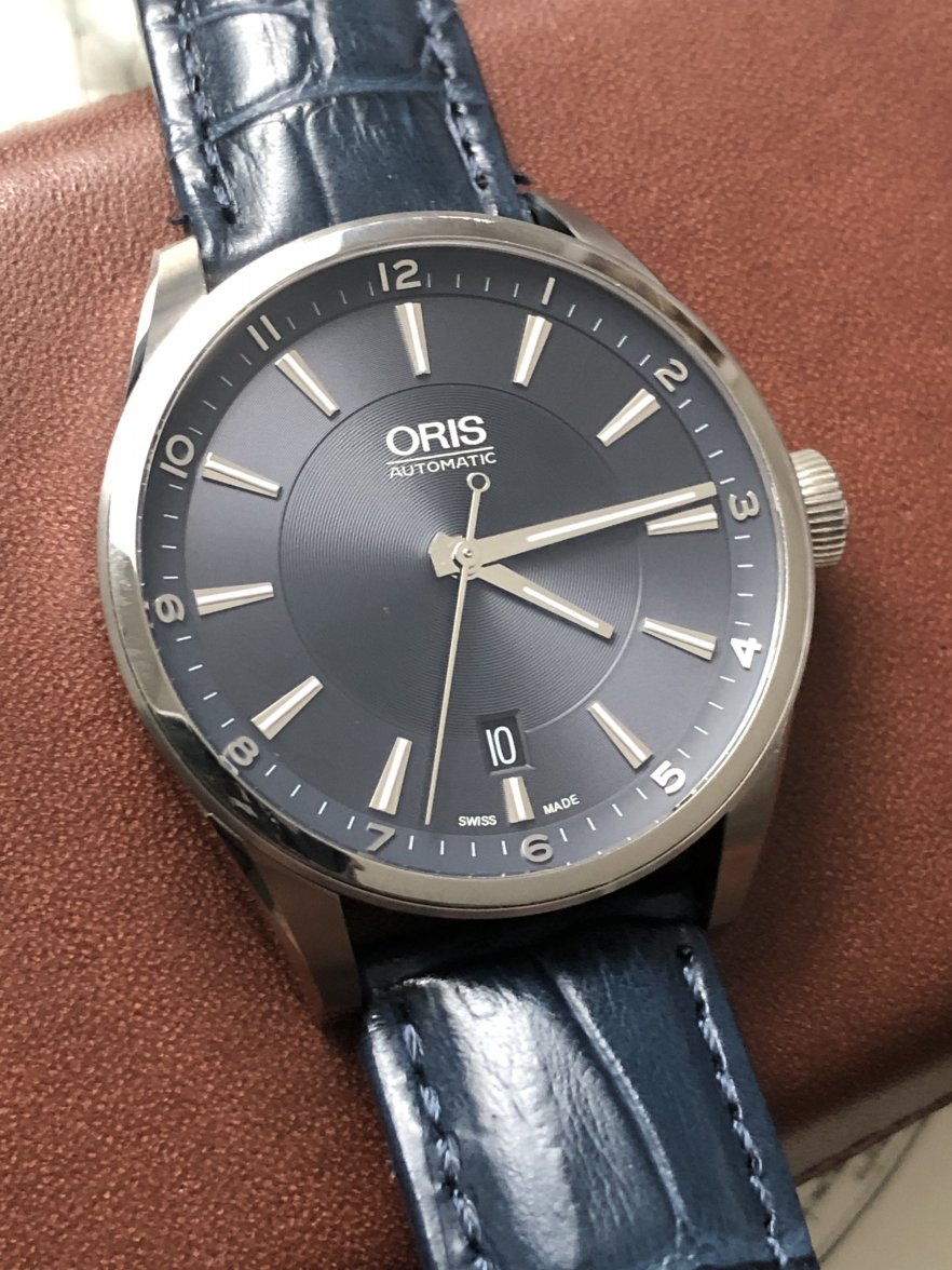 SOLD Oris Artix Blue Dial 39mm Reduced 475 Omega Forums