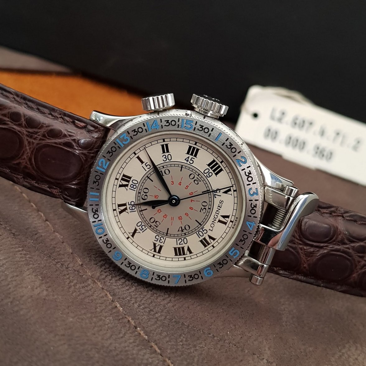 WTB Limited Edition Longines Lindbergh L2.607.4.71.2 33mm