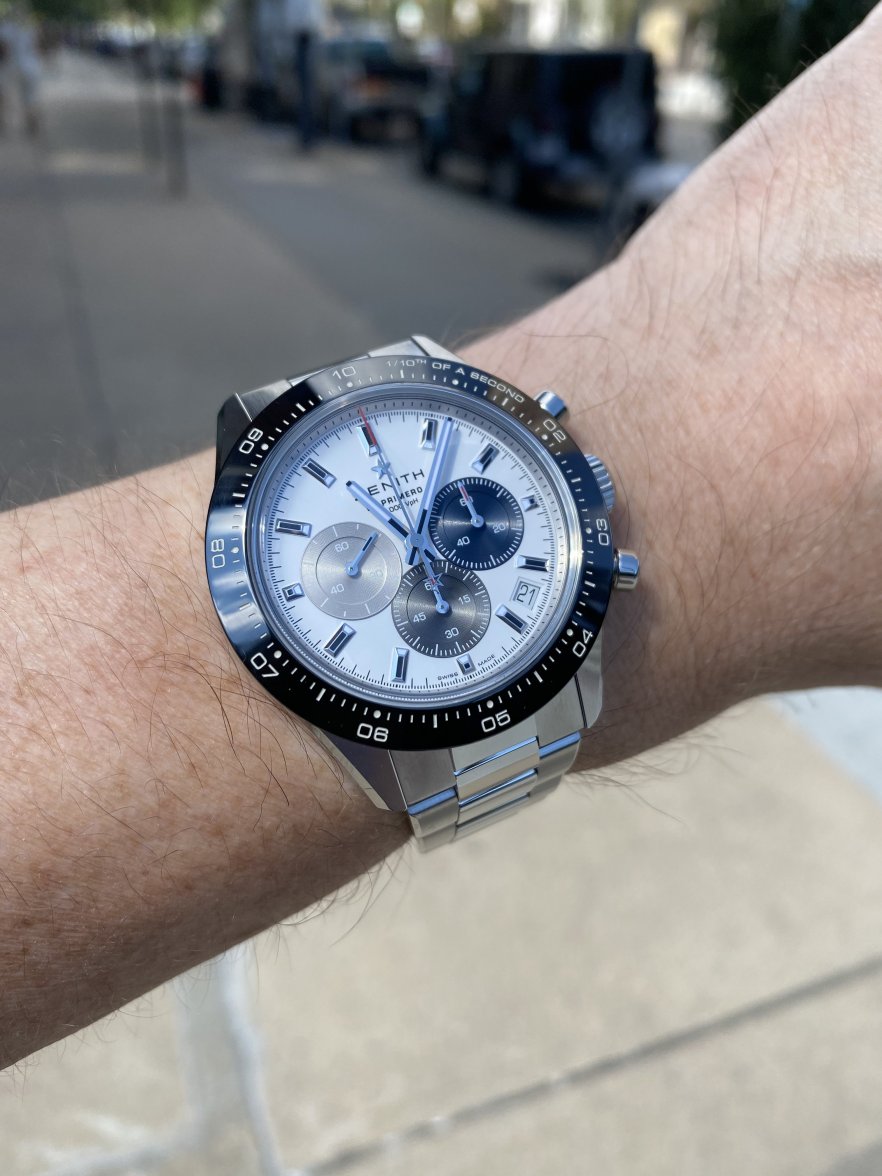 Zenith Chronomaster Sport El Primero Watch Blue Dial Steel