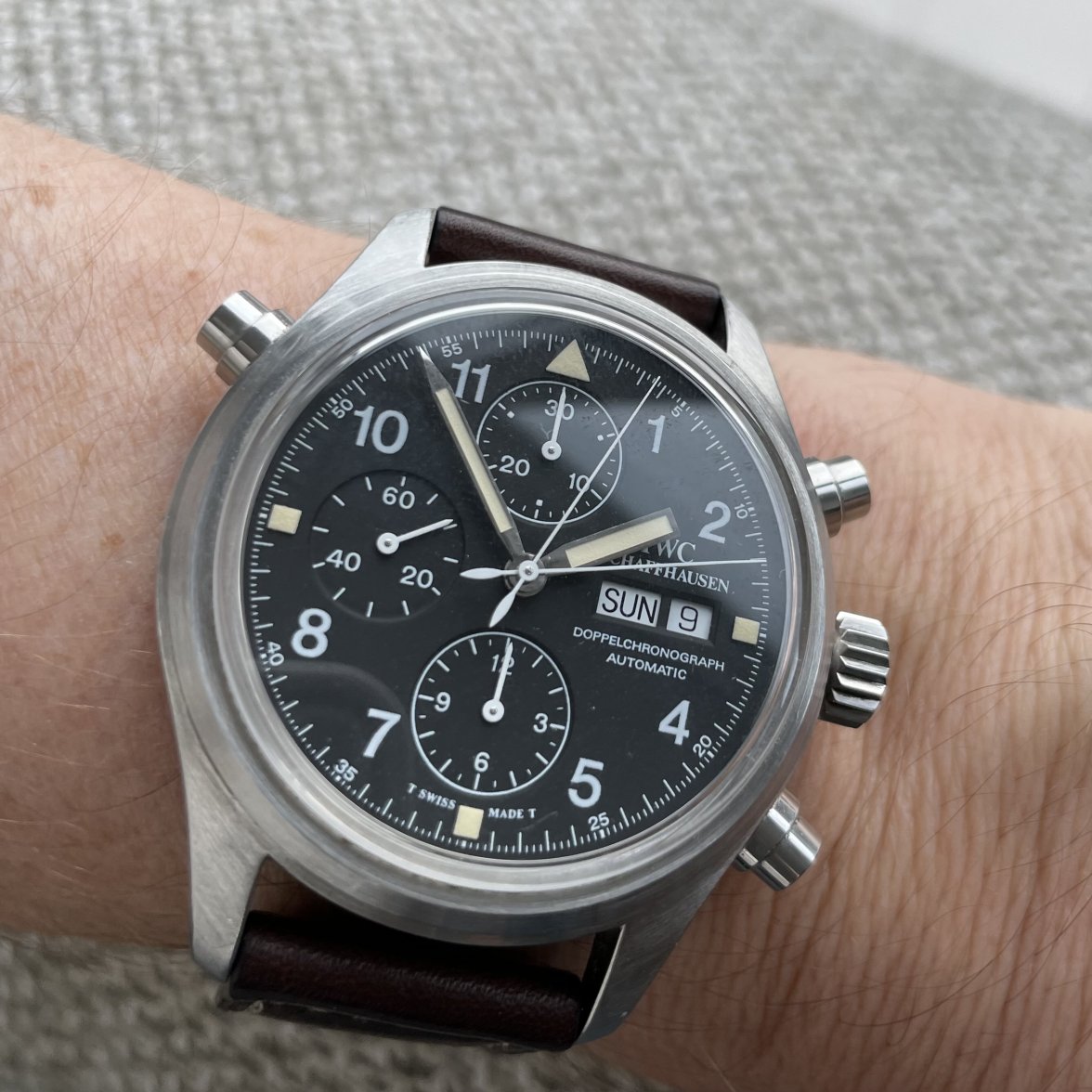 iwc doppelchronograph 3711