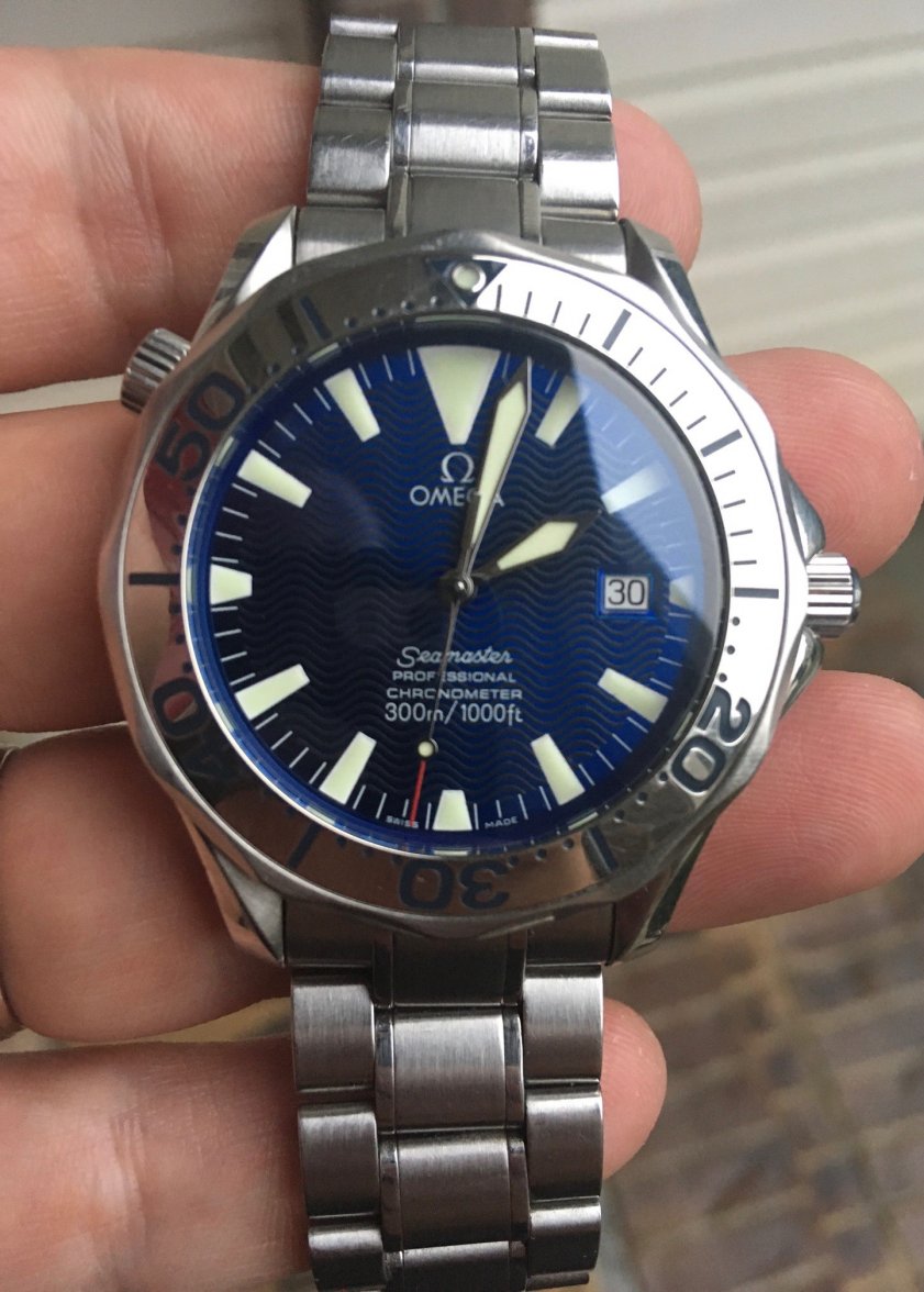 Omega Seamaster 2255.80 Electric Blue 