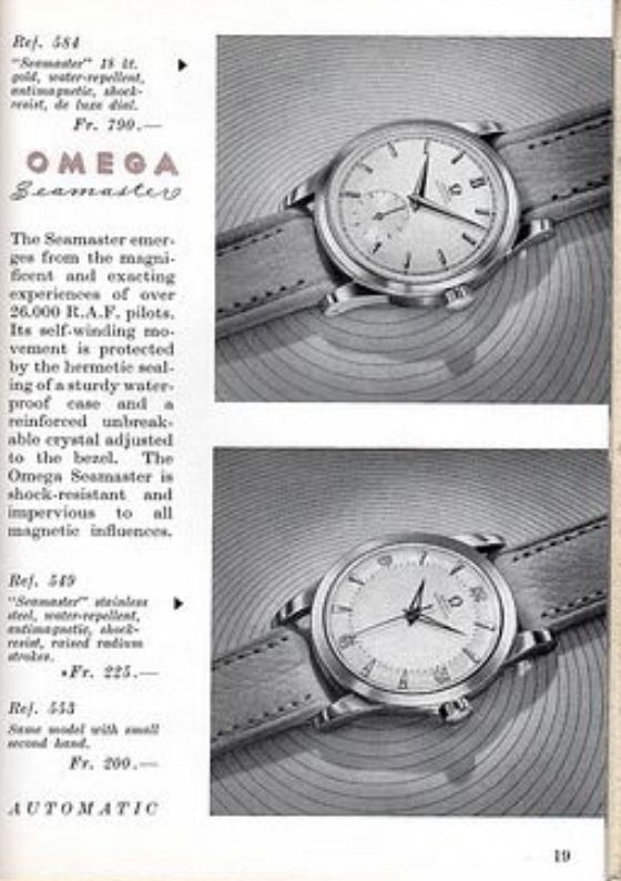 SOLD - Vintage First Generation Omega Seamaster Circa 1948 | Omega Forums