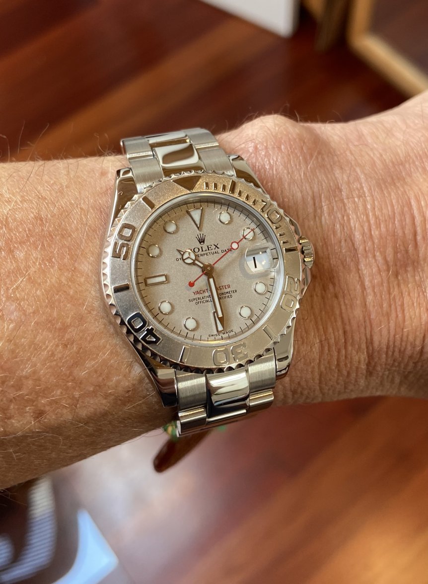 Rolex Yacht-Master 40 - Is it too small for a medium size wrist
