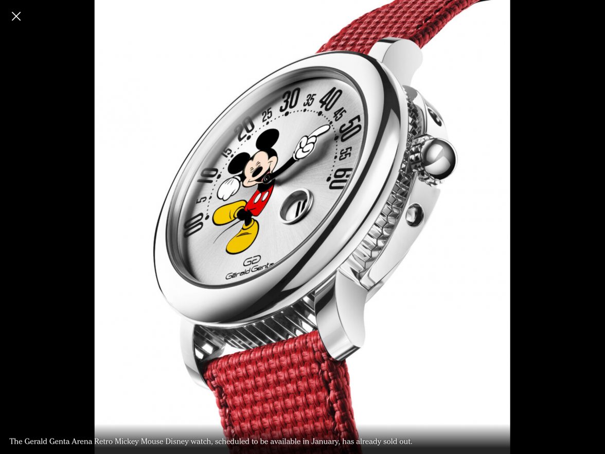 Omega mickey clearance mouse watch