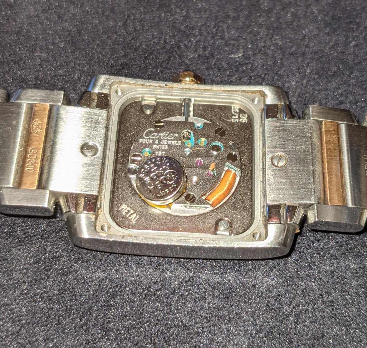 Changing battery on Cartier Tank Omega Forums