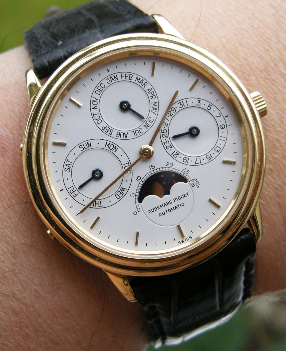 SOLD Audemars Piguet Perpetual ref. 5548 complete with