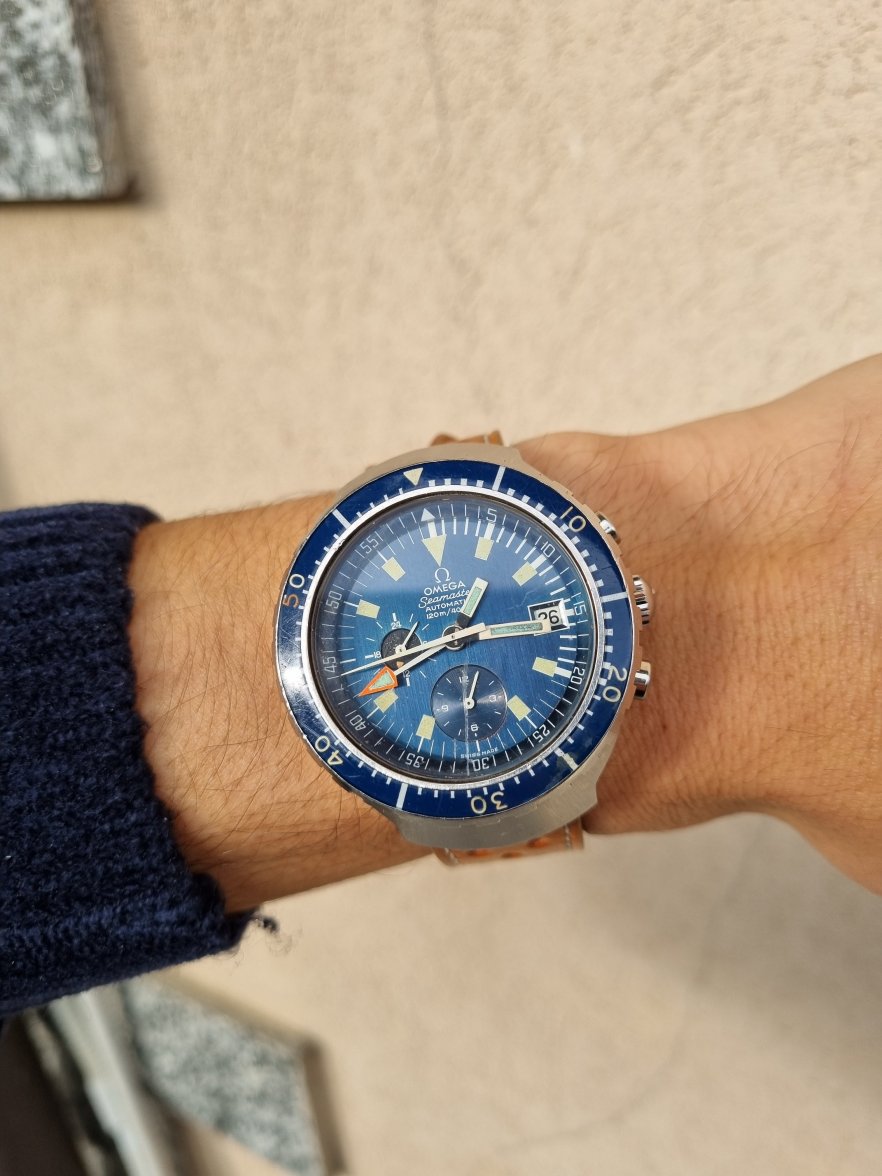 omega seamaster big blue