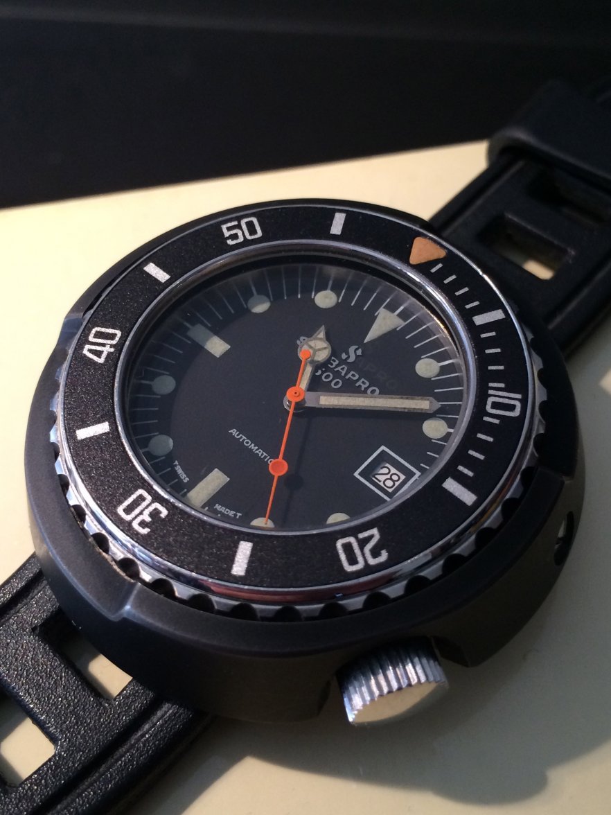 scubapro titanium watch