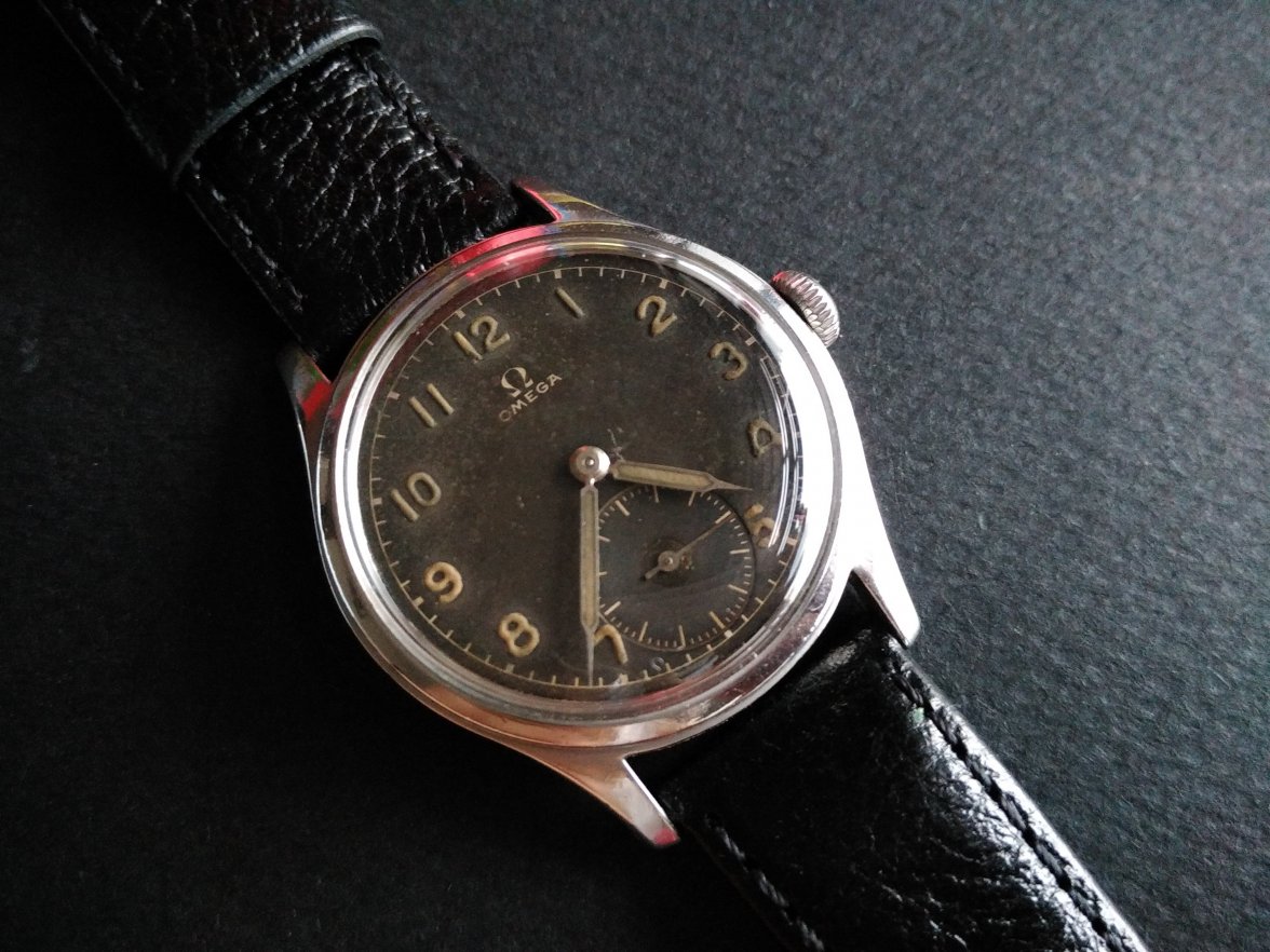 SOLD - Omega black dial Suveran 2400-7 | Omega Forums