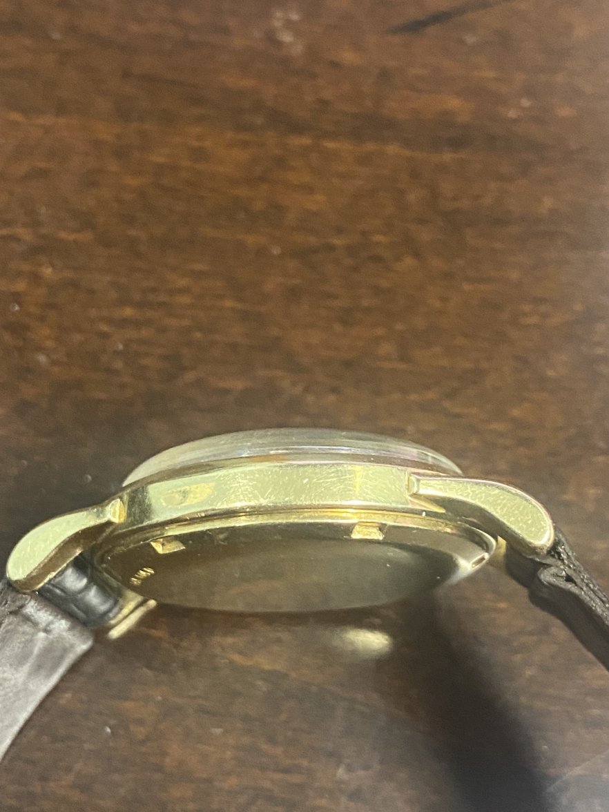 Omega 14K Automatic - Left Side View.JPG