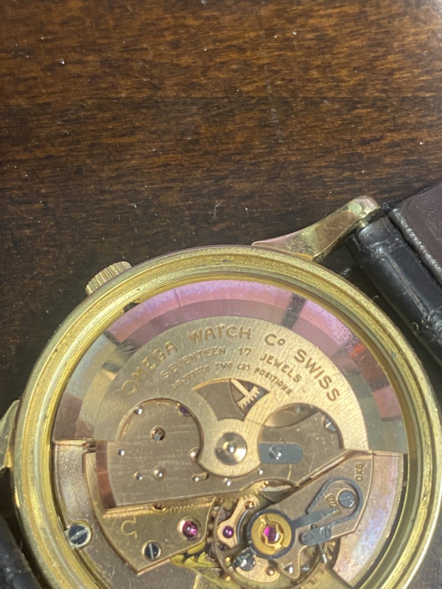 Omega Seamaster 14K Automatic - Back Cover Off05.JPG