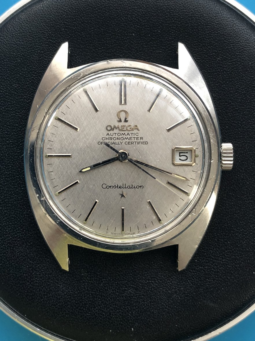 SOLD Omega Constellation 168.017 Linen Dial Omega Forums