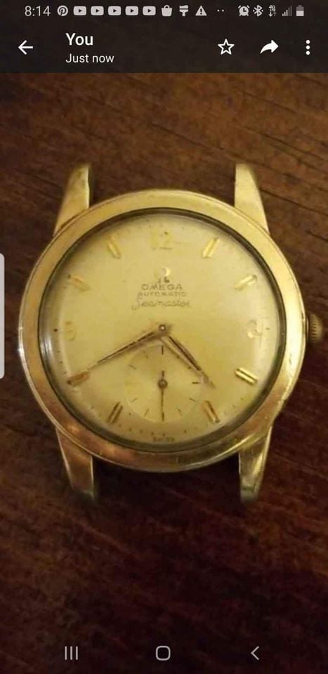 Omega watch online value