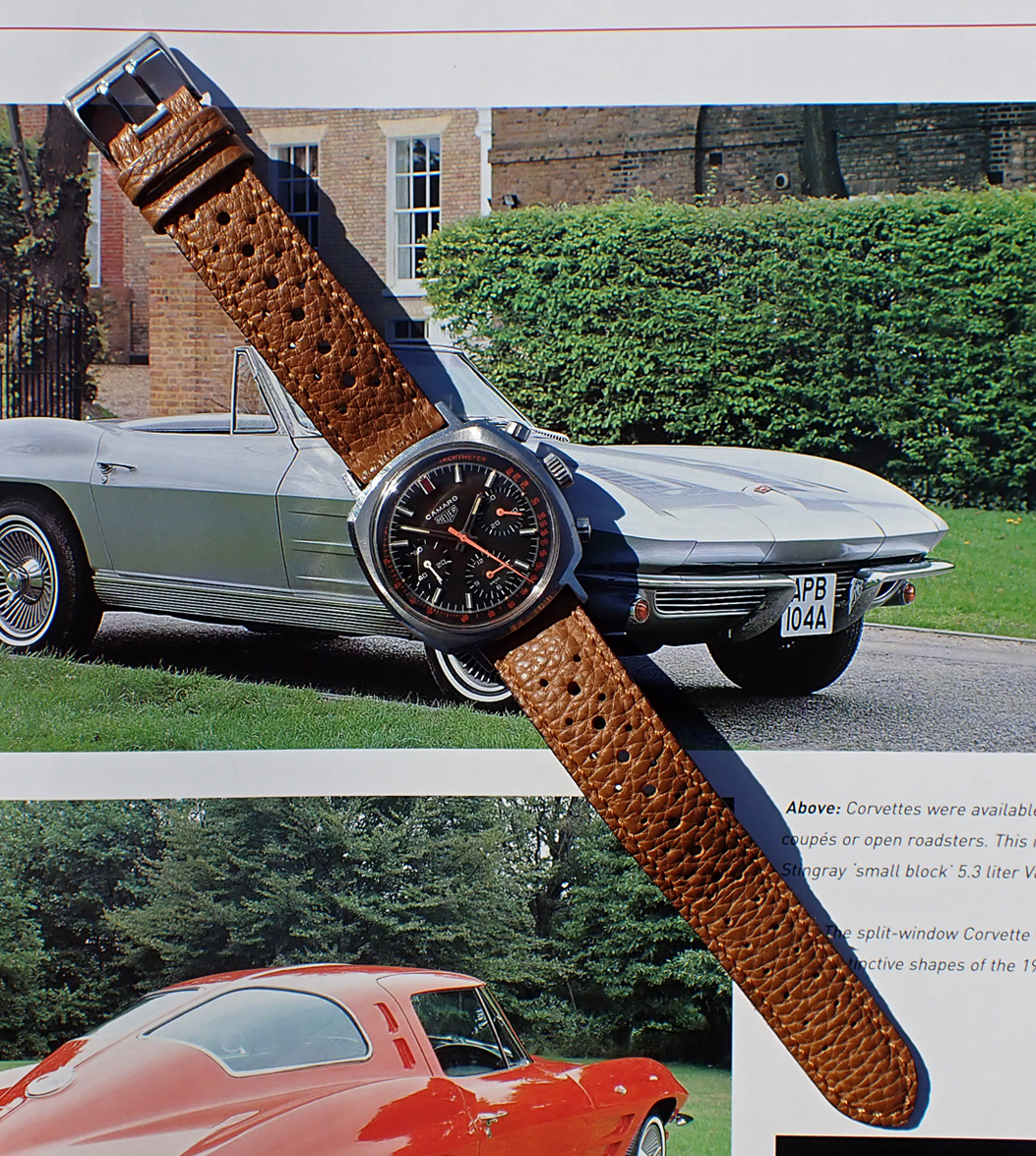 SOLD - Vintage Heuer Camaro ref. 7220NT Exotic CHOCOLATE Dial