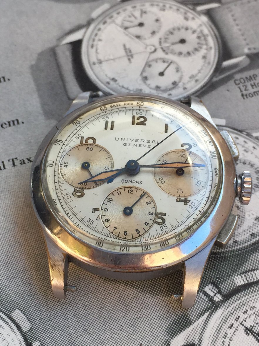 Compax  next a nice  uncommon dial | Omega Forums