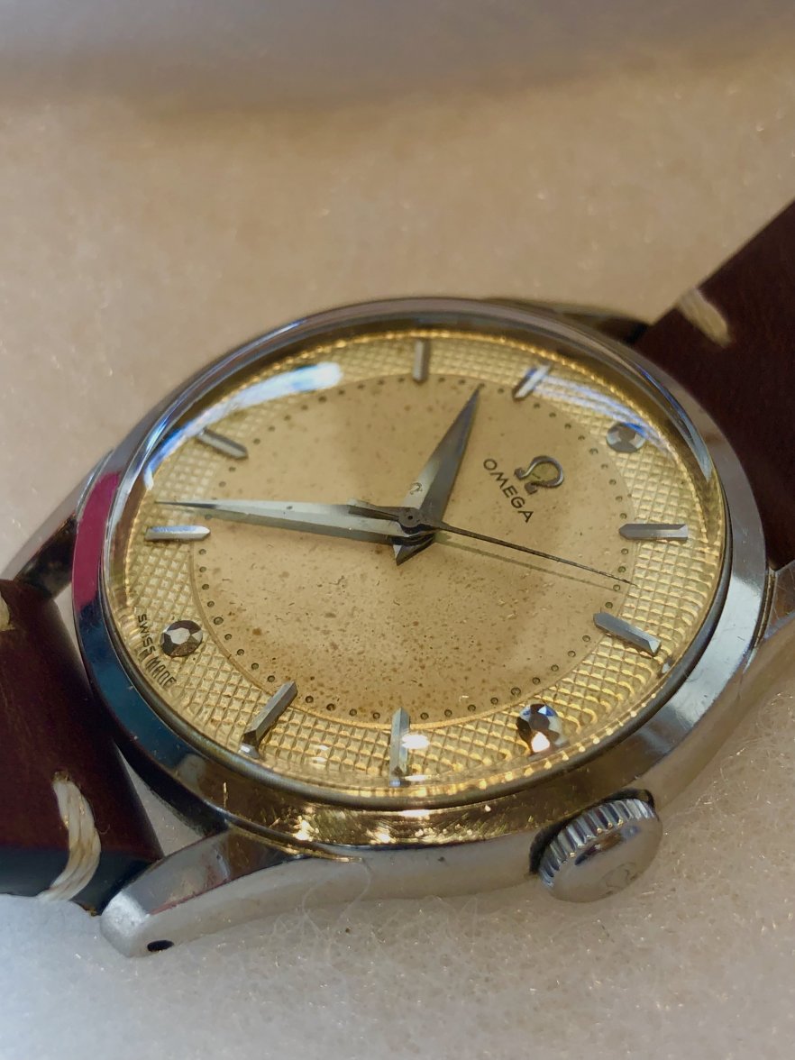 1952 Omega 2640 Guilloche dial Omega Forums