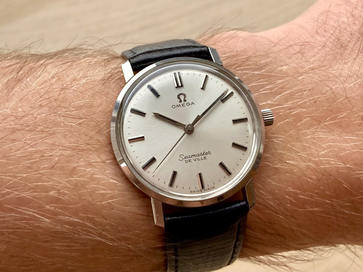 SOLD - Steel Omega Seamaster De Ville 