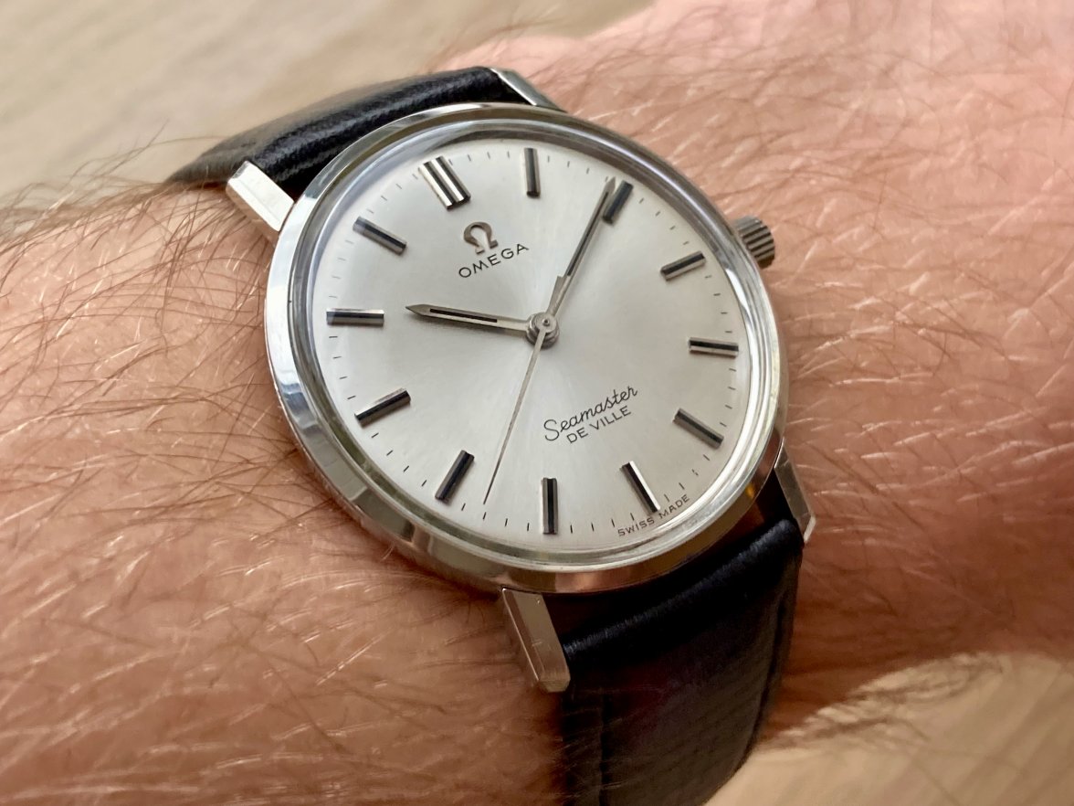 SOLD - Steel Omega Seamaster De Ville 