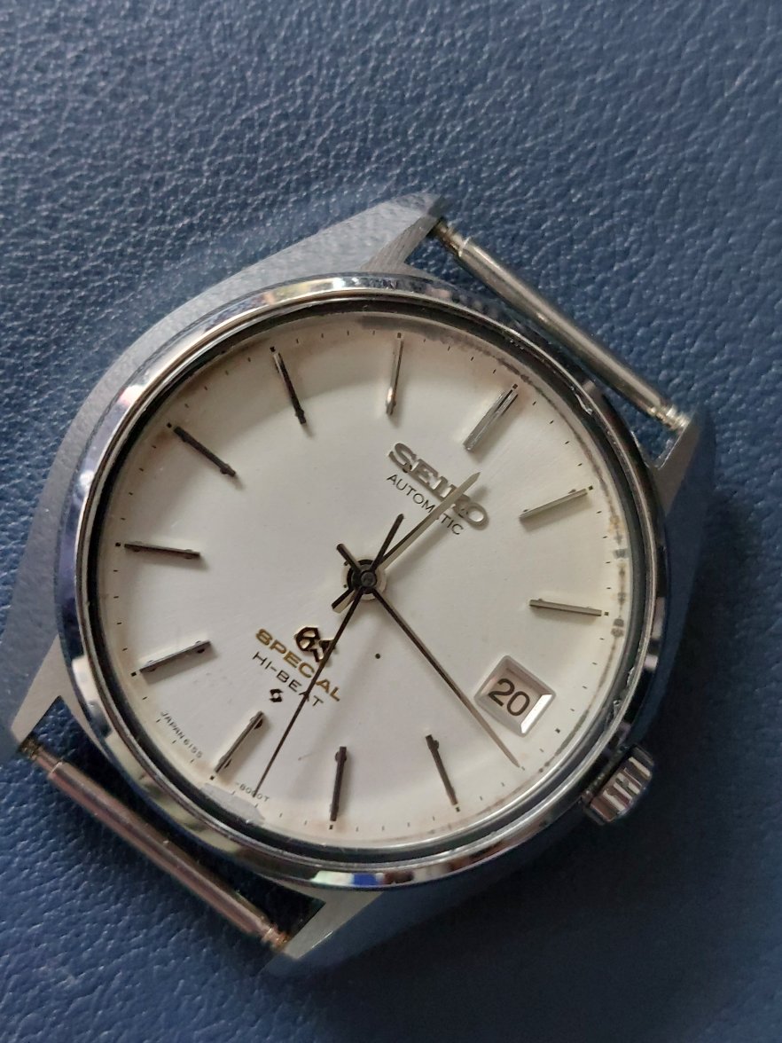 SOLD - Vintage Grand Seiko High Beat 6155 8000 from Jan 1971 - now US$625 |  Omega Forums