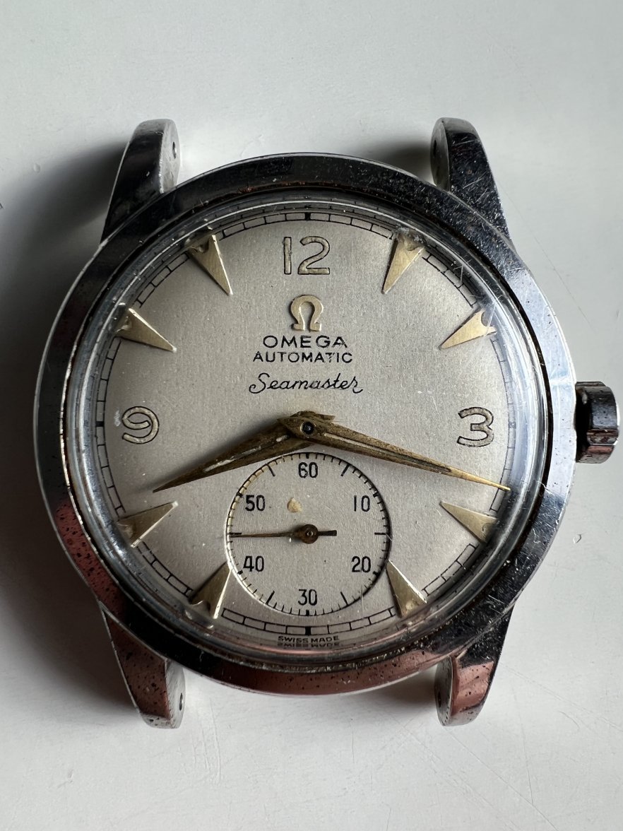 HELP with Vintage 1950 Omega Seamaster Automatic 342 bumper