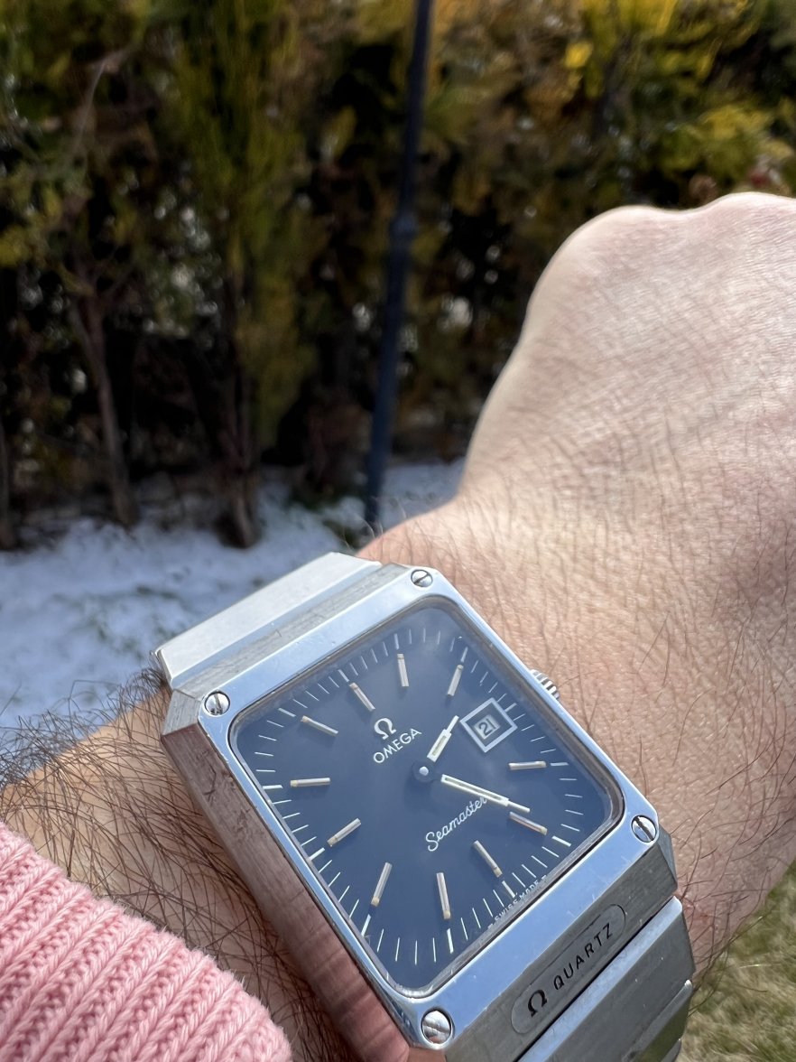 All Steel Omega Seamaster Mariner II 