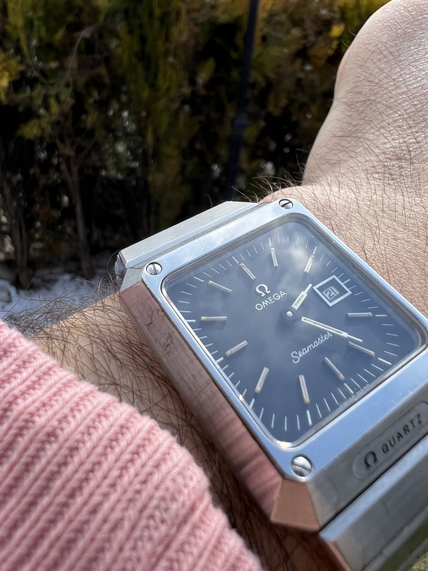All Steel Omega Seamaster Mariner II 
