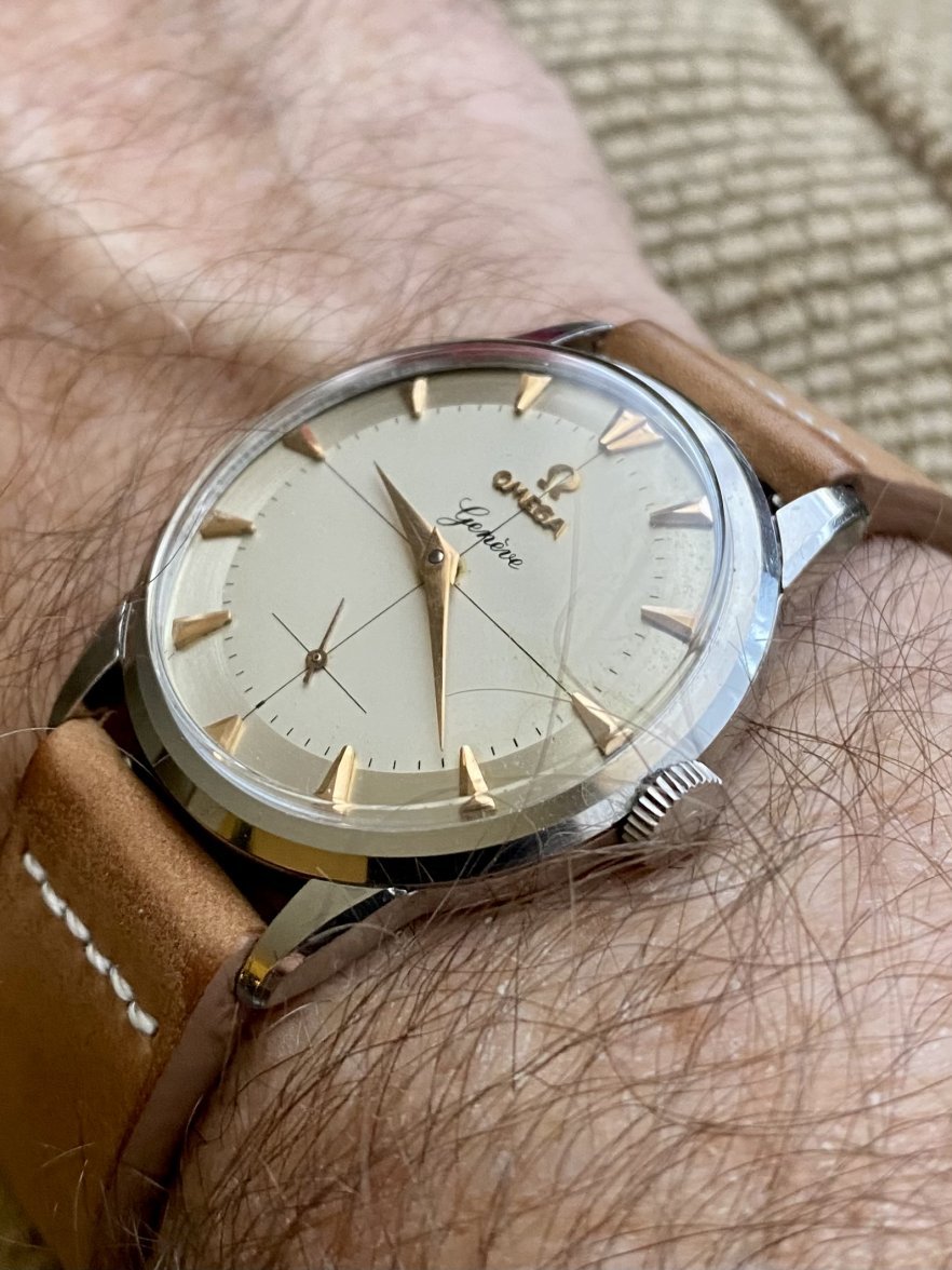 My first cursive Geneve 2903 2 from 1956 Omega Forums