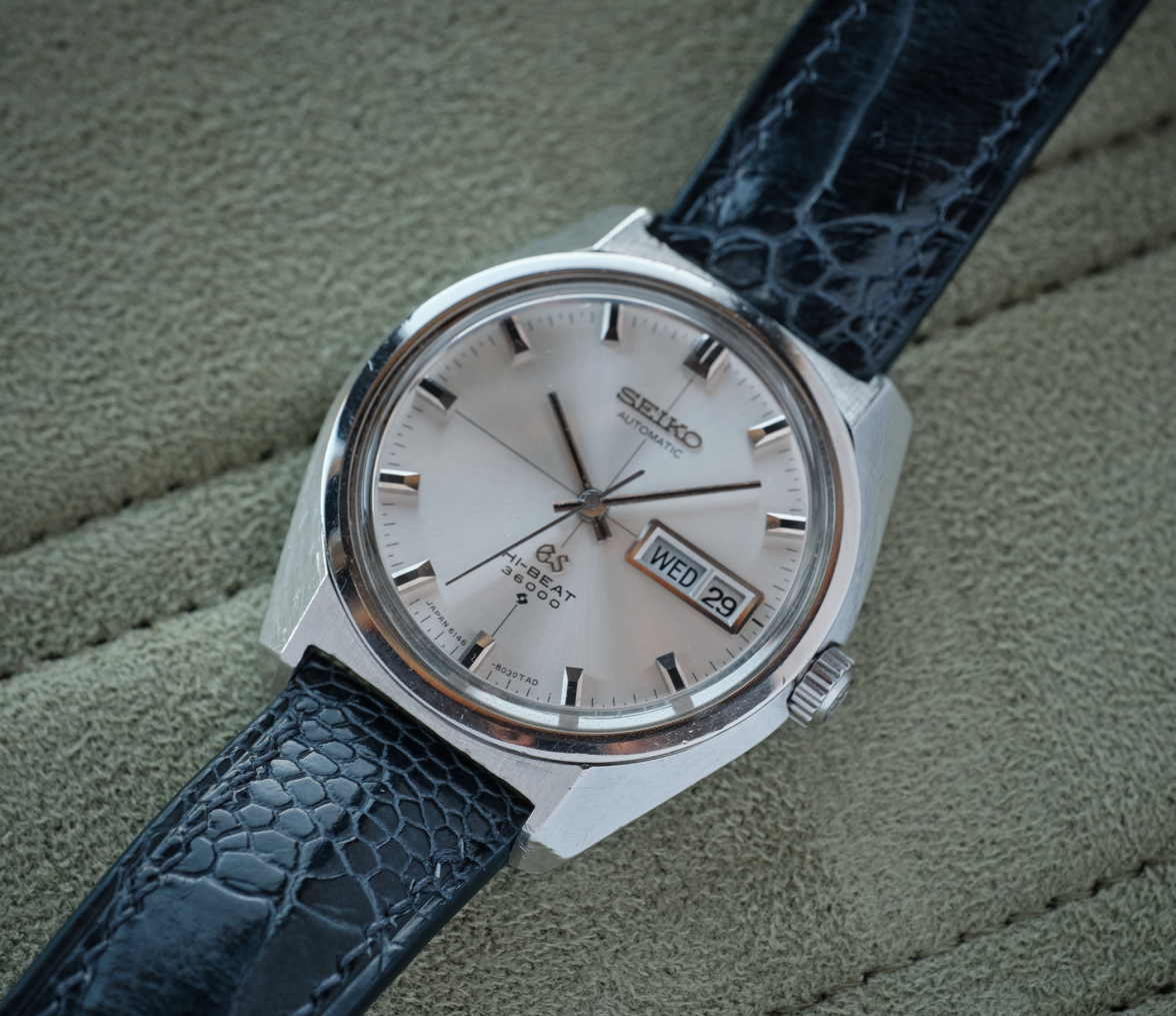 SOLD - Grand Seiko 6146-8000 cross-hair dial 1969 | Omega Watch Forums