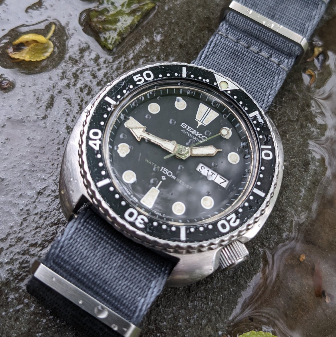 SOLD - 1981 Seiko Third Diver 6309-7040 Suwa Dial Transitional Turtle |  Omega Forums