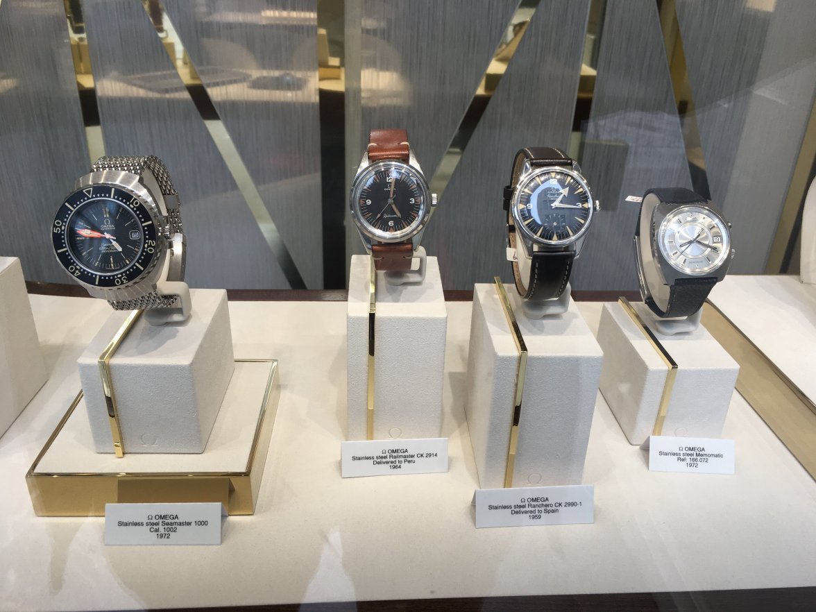 Burlington Arcade vintage Omega 