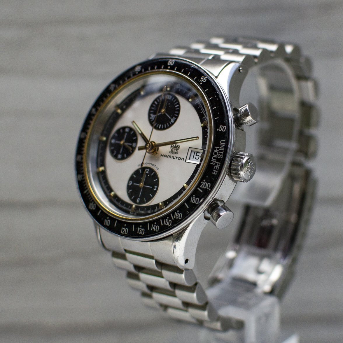 SOLD - 1990’s Hamilton ChronoMatic II ref 9988 | Omega Forums