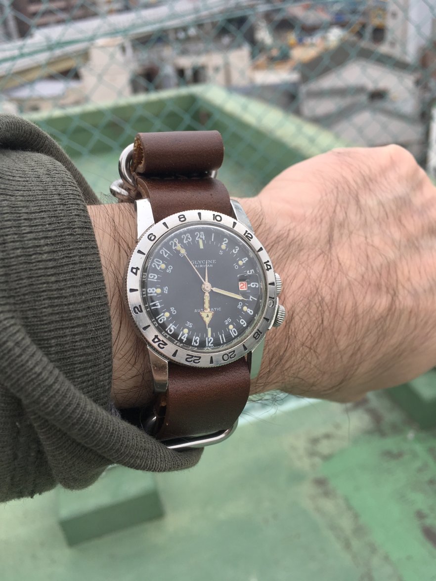 Glycine airman 2025 nato strap