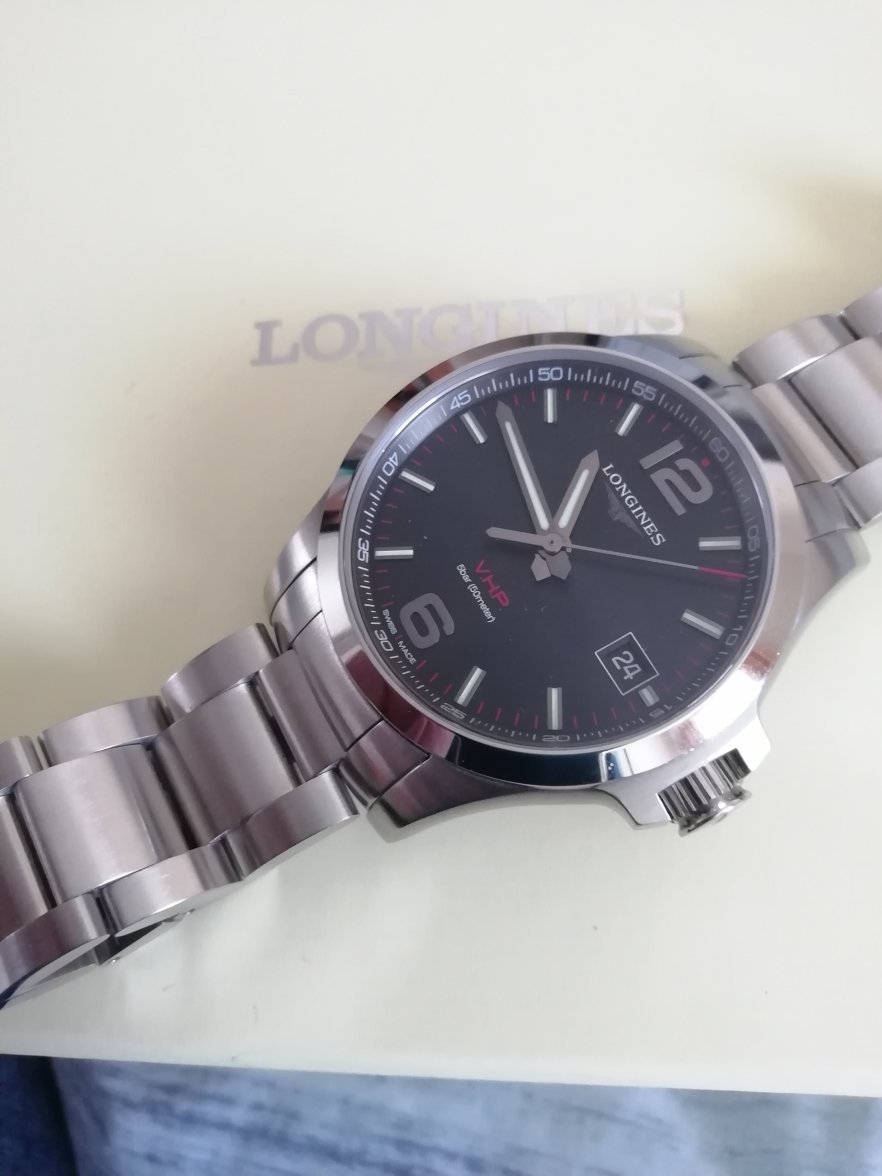 Longines vhp battery discount change