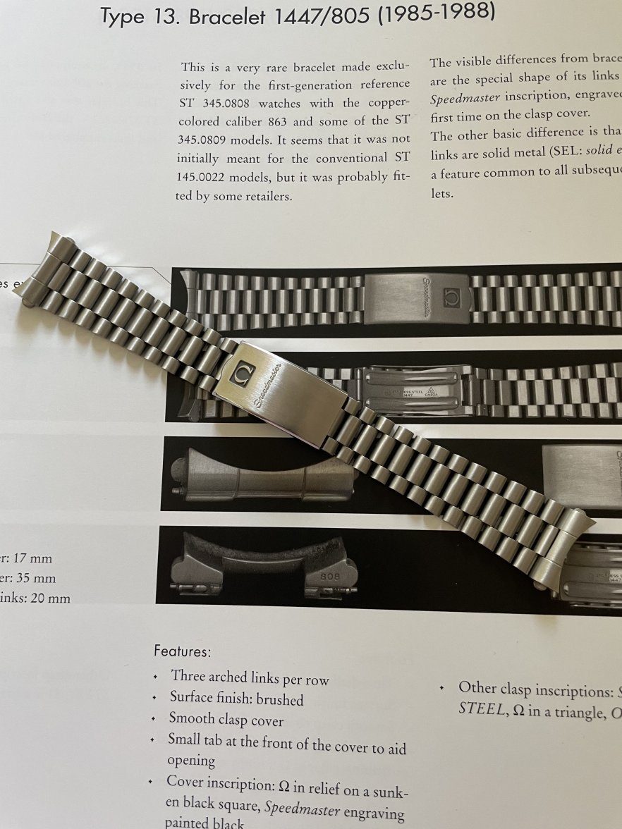 omega 1447 bracelet